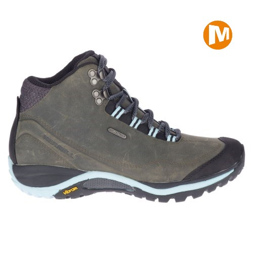 Merrell Siren Traveller 3 Mid Waterproof Wanderschuhe Damen Grau [DE-YJBVH]